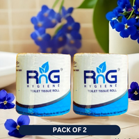 RnG Hygiene 2-Ply Toilet Roll - Pack of 2