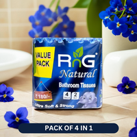 RnG Hygiene Toilet Roll 4 in 1 Pack